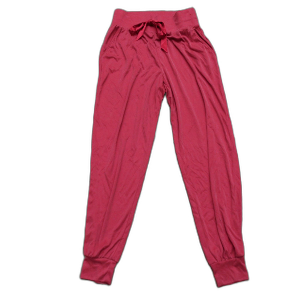 Victoria’s Secret Pink Lounge Jogger Pants Women S Pajama Sleep Pants Bow Tie
